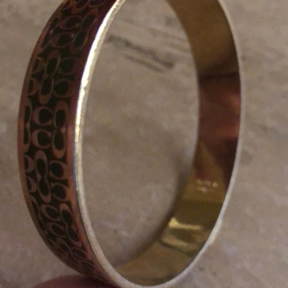 Coach Green Bangle Bracelet - Picture 5 of 5